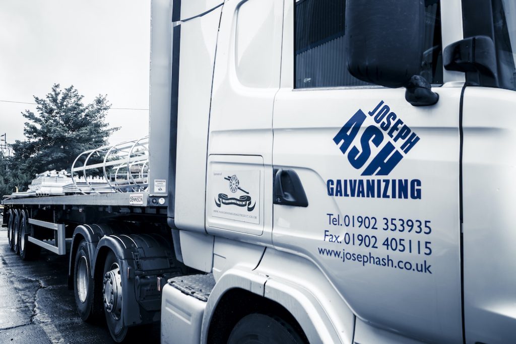 Joseph Ash Galvanizing truck