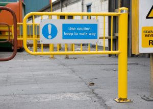 Powder coated Safe P Gate