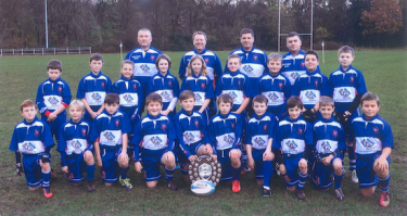 Leek Rugby Under 12s team.