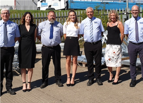 Our team in Corby. 