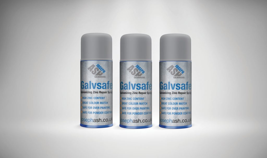 three cans of galvsafe