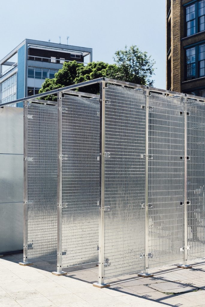 metal cubicles galvanised