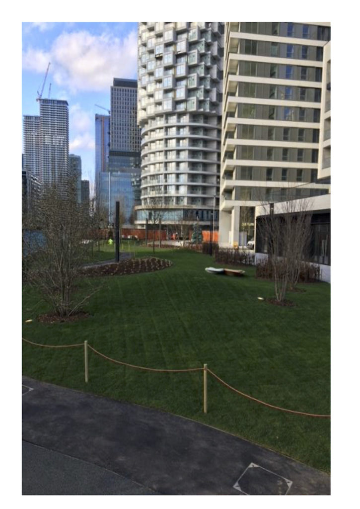 Seesawing into Wood Wharf