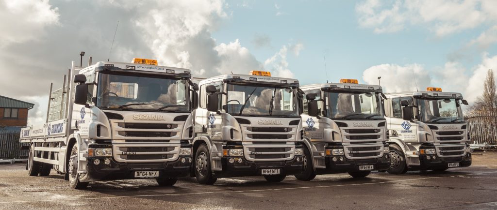 Joseph Ash Galvanizing trucks